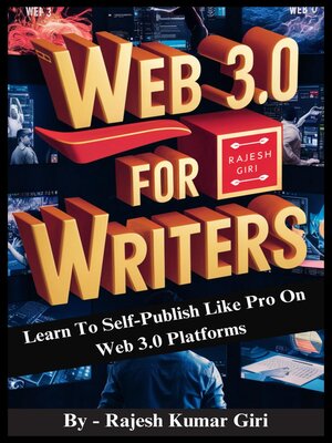 cover image of Web 3.0 for Writers